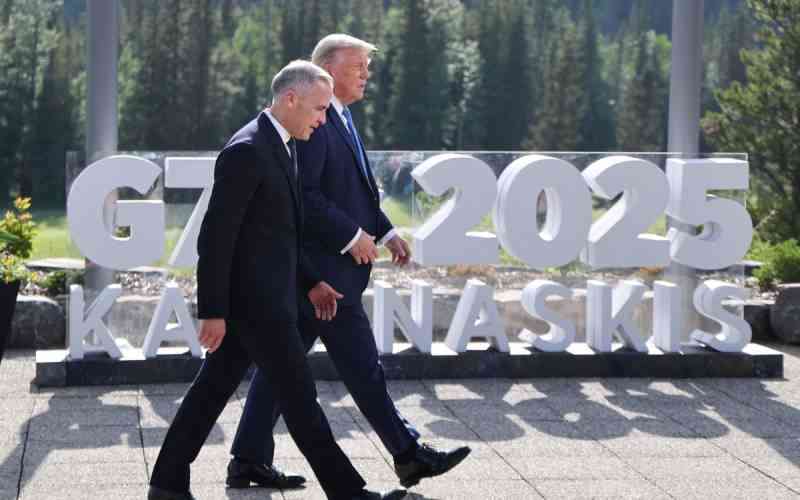 G7 urges Middle East de-escalation as Trump makes hasty summit exit