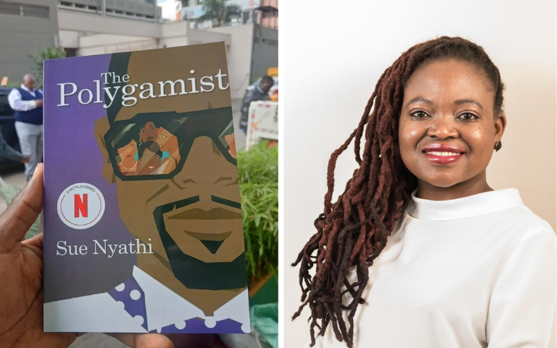 Sue Nyathi raises alarm over pirated copies of 'The Polygamist' sold in Nairobi bookshop