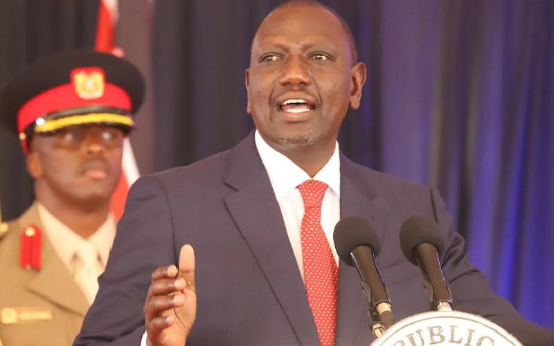 William Ruto backtracks on 'lean government' pledge