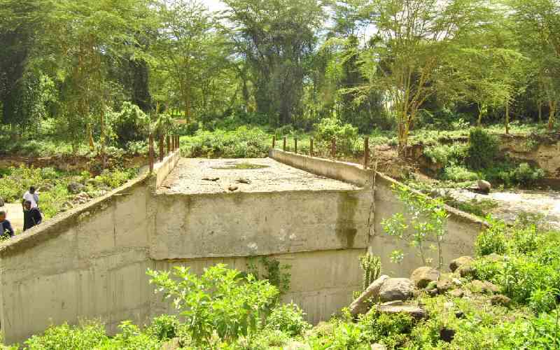 Residents up in arms with Naivasha Prisons authorities over link-bridge