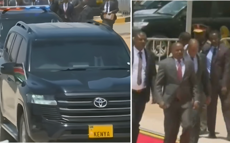 Kithure Kindiki attends Samia Suluhu's swearing-in amid election controversy