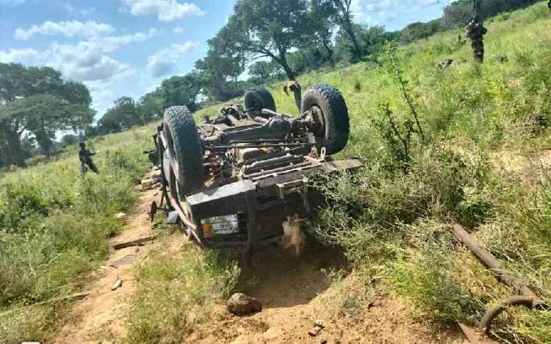 Eight officers killed in Garissa landmine accident