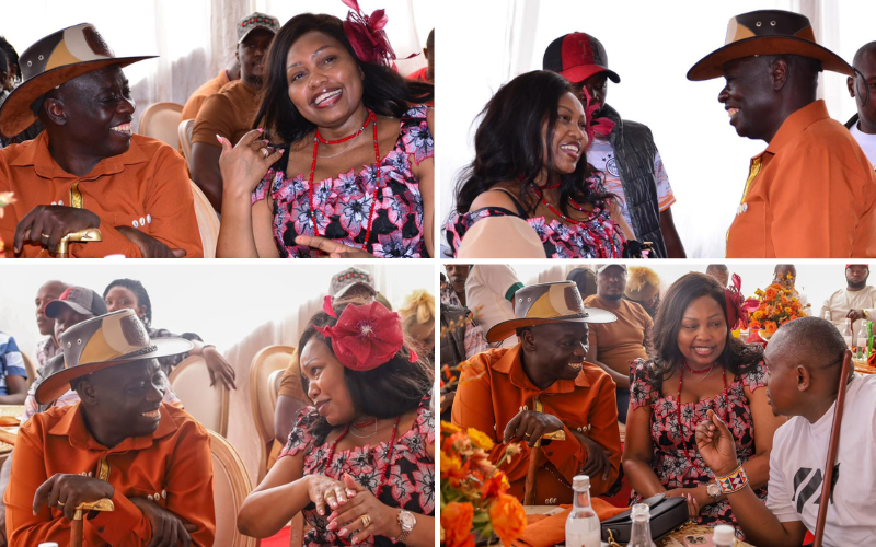 Wantam? Millicent Omanga sparks talk after cosy moments with Gachagua at ruracio