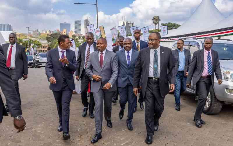 Kenya flags off first cohort of workers to Qatar