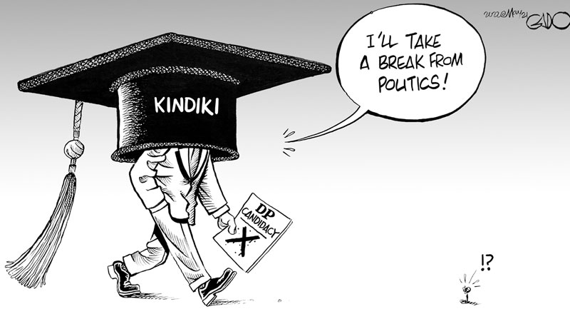 Kindiki quits politics