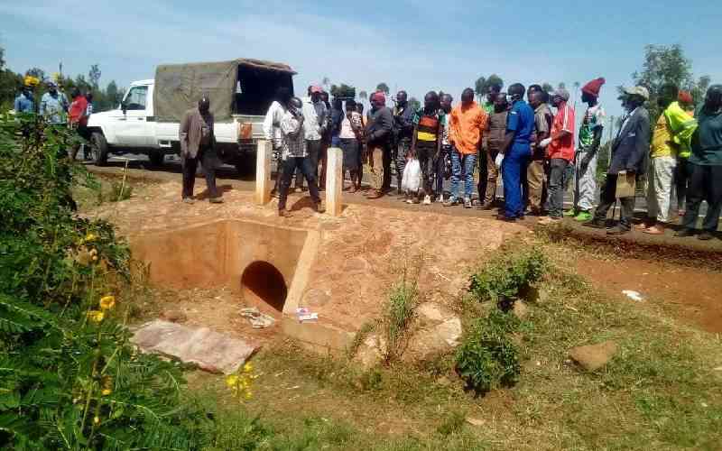 Villager's shock after man killed, body dumped in culvert