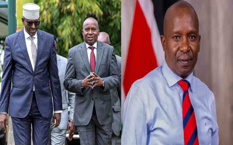 VIDEO: Kindiki angry after security blocks Wajir governor from using DP's podium