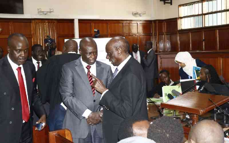 Ruto urges court to strike out Gachagua's case