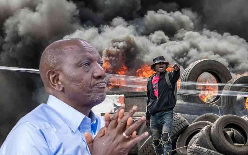 Ruto accused of dictatorship as police violence on protestors escalates