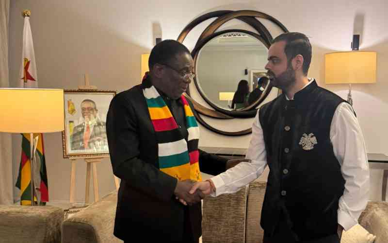 Zimbabwe President engages with global investor Prateek Suri