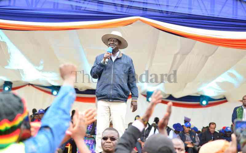 Raila missed an opportunity to explain his vision to the nation