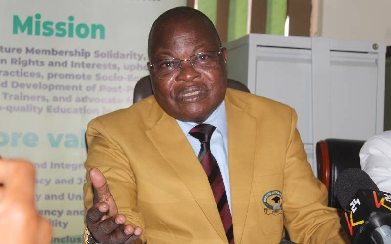 Kuppet demands promotion of 130,000 teachers