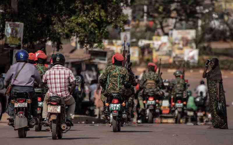 Uganda army denies seizing opposition leader as vote result looms