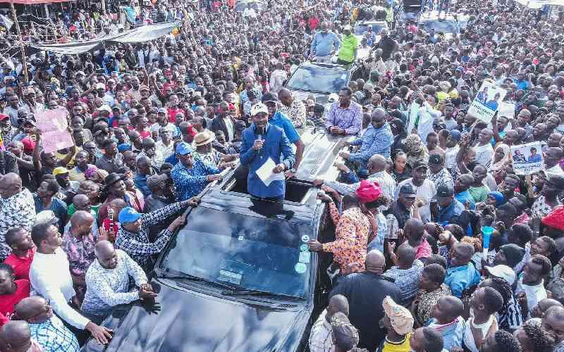 Gachagua, Kalonzo vow to end President Ruto rule in 2026