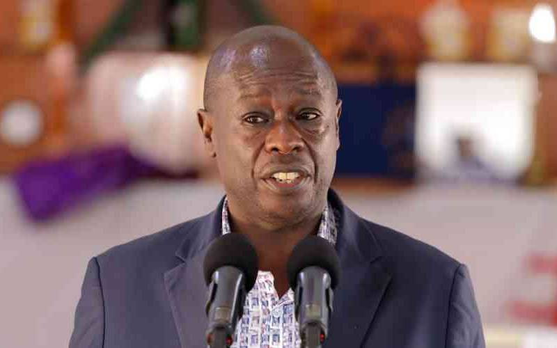 Blame Ruto for high fuel prices, says Gachagua