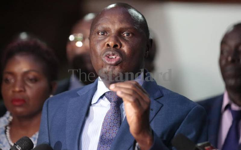 Koskei says state can't afford to pay intern doctors Sh206,000