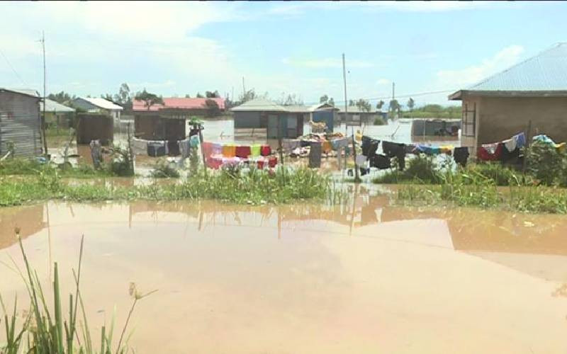 Over 700 families displaced by raging floods in Siaya