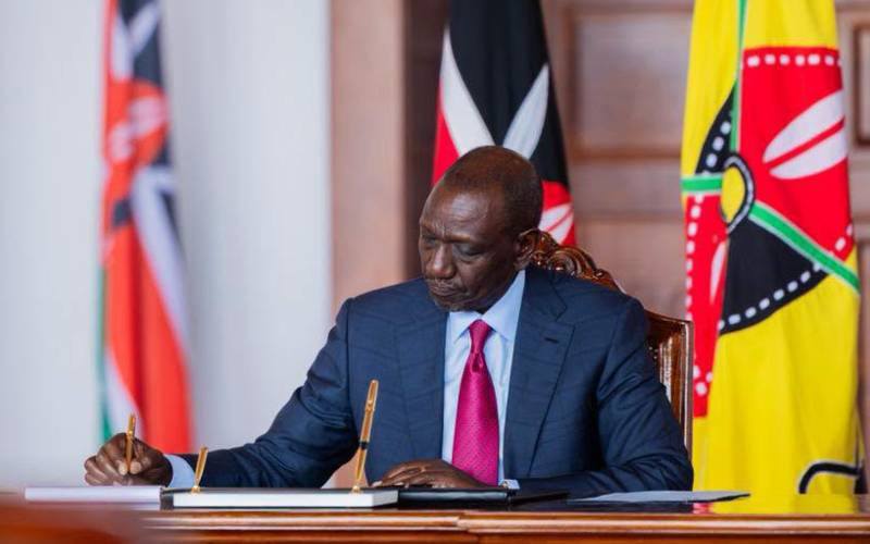 Ruto signs law targeting officials who ignore audit findings