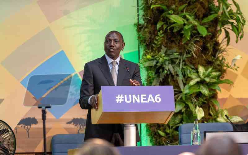 President Ruto urges UN to boost UNEP budget