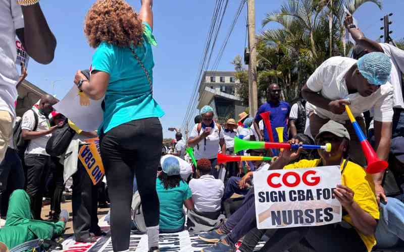Counties move to discipline striking nurses as union vows defiance