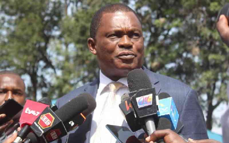 Go on and impeach me, CS Muturi dares MPs