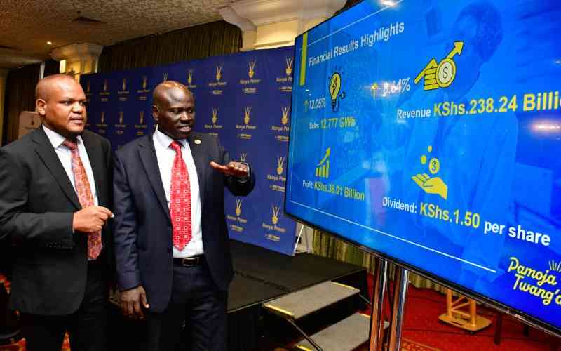 Tariff regime slows Kenya Power revenue growth despite Sh25b profit