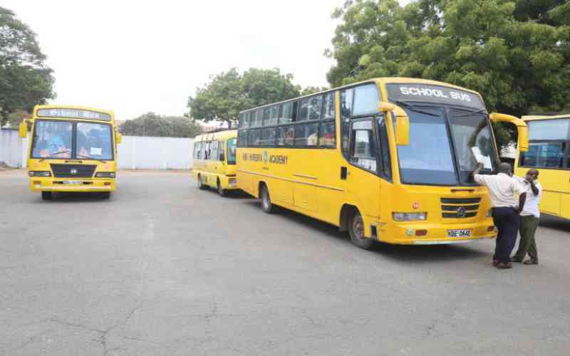 NTSA: No school buses on the road before 6 am and past 6 pm