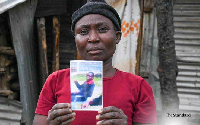 Mother mourns son killed durin...