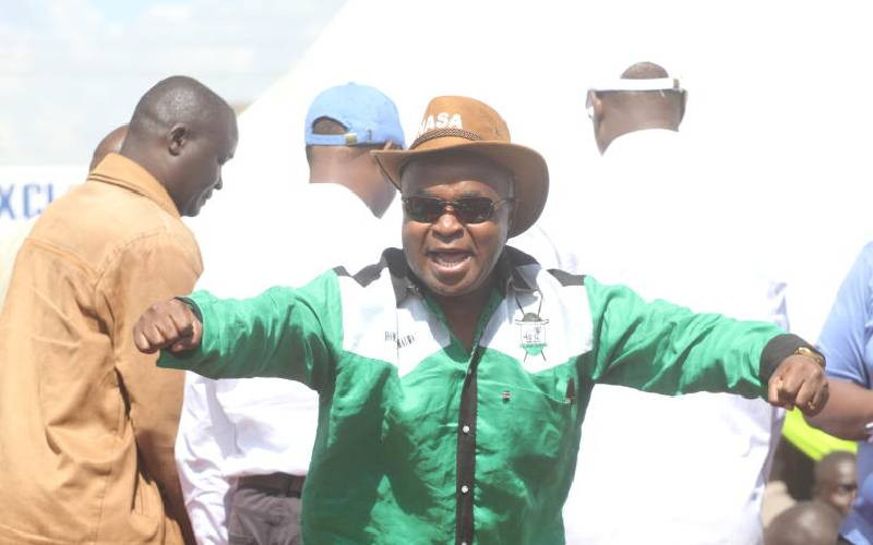 Wamalwa leaves Ford-K, sets sights on UDA leadership