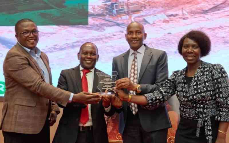 Magadi miner Tata Chemicals feted for exemplary CSR