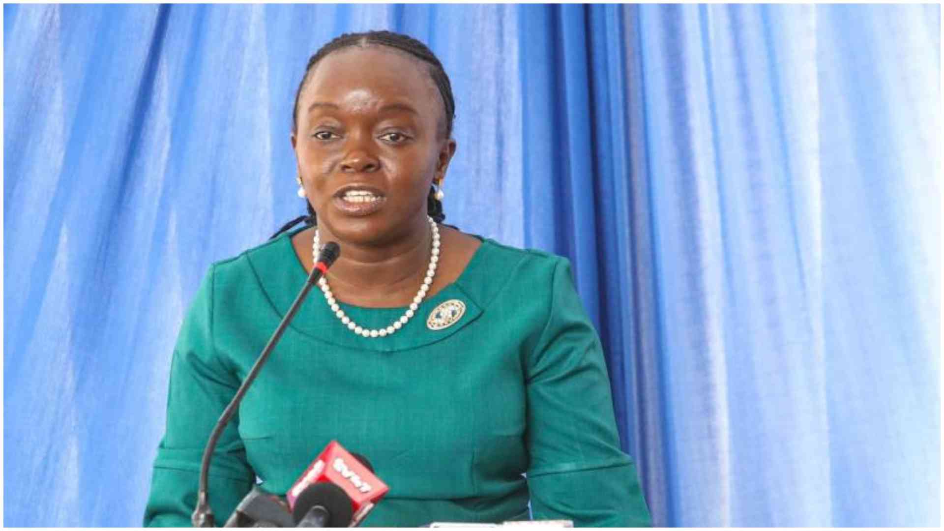 CS Deborah Barasa defends government over flood warnings, says alerts were issued early