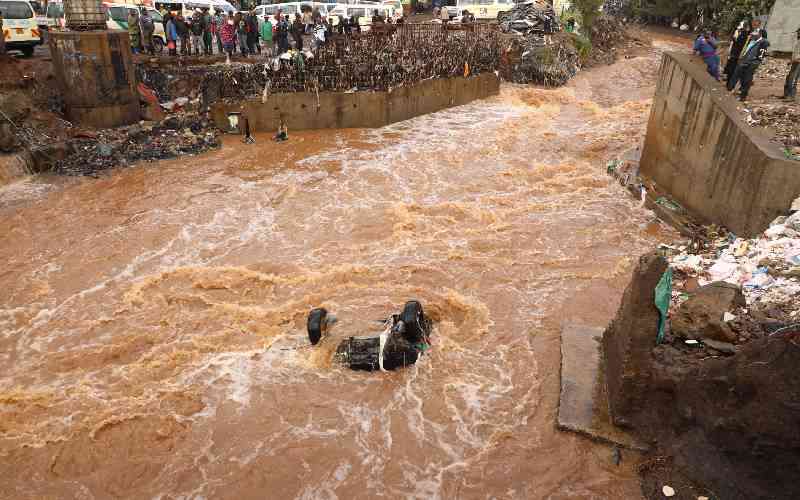Agency calls for water harvesting as floods wreak havoc in Nairobi