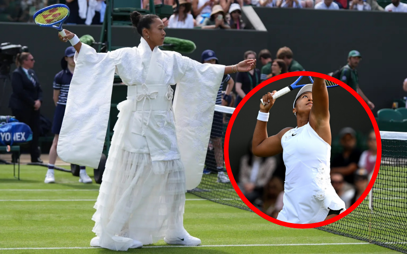 Naomi Osaka wows Wimbledon with stunning Japanese-inspired ceremonial gown