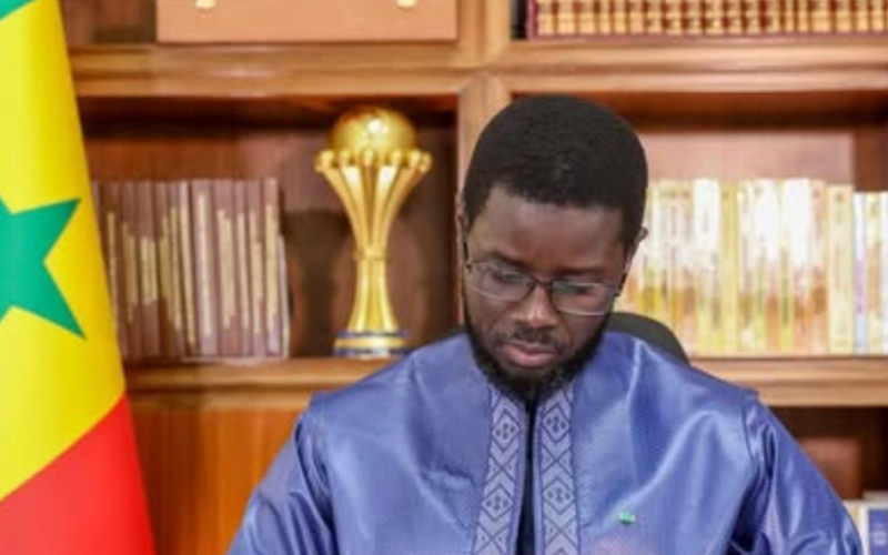 Senegal president flaunts AFCON trophy as CAF awards Morocco controversial 2025 title