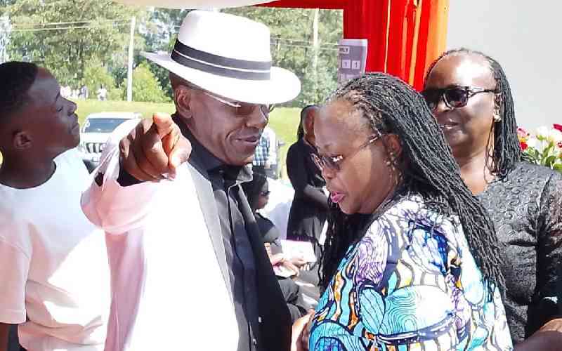 Why Khalwale blocked President Ruto from attending wife's burial