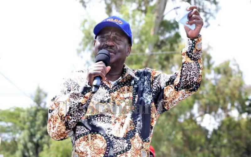 How Raila can  help supporters  heal after loss