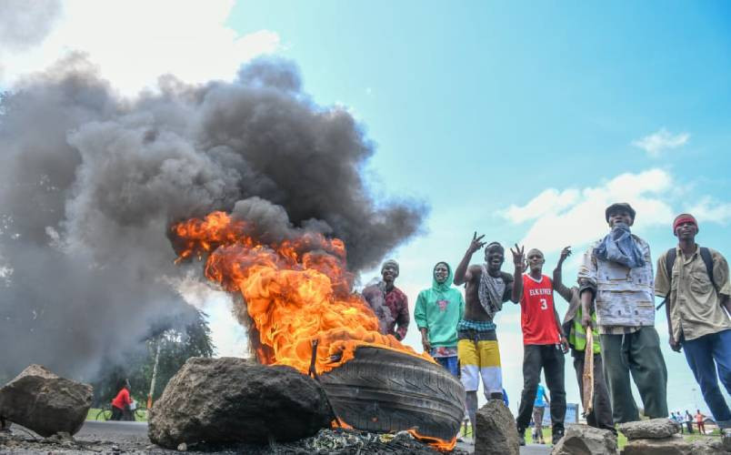 Police clash with protesters as fuel price protests spread