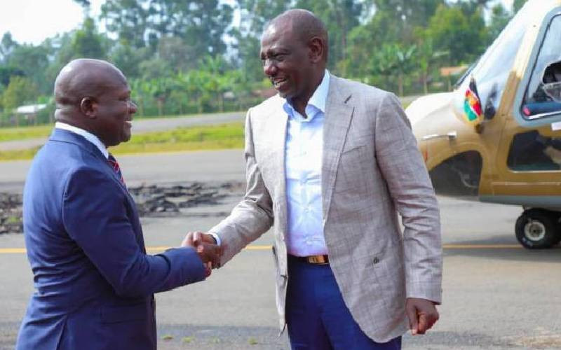 Ruto faces renewed headache over shifting Western Kenya backing