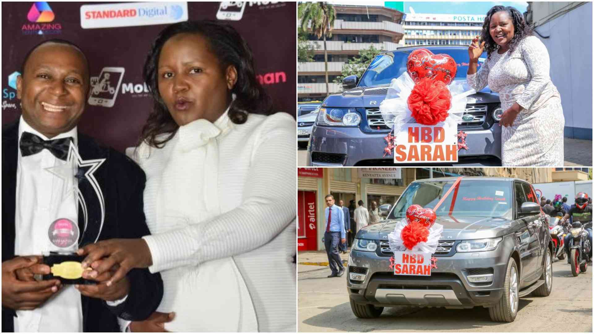 Sarah Mtalii discloses she bought herself Sh30 million Range Rover birthday gift, not hubby