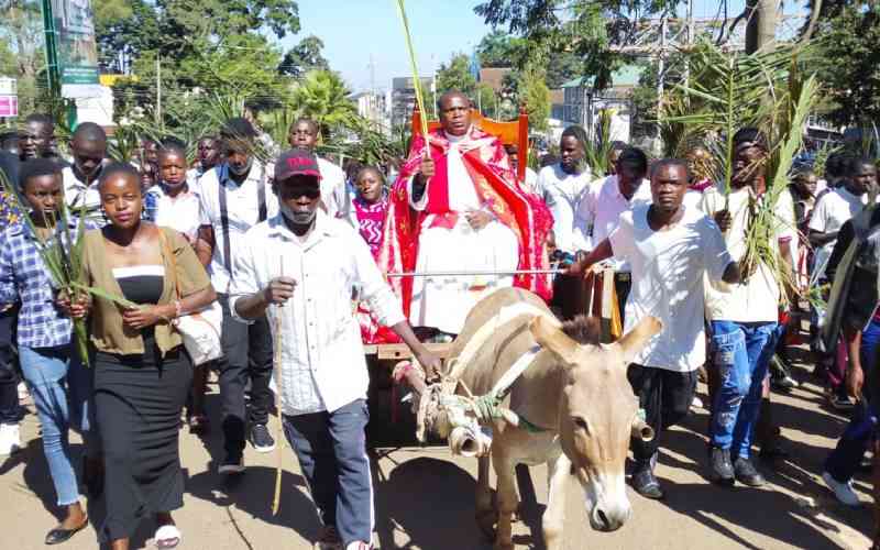 Christians mark Palm Sunday with processions, calls for peace