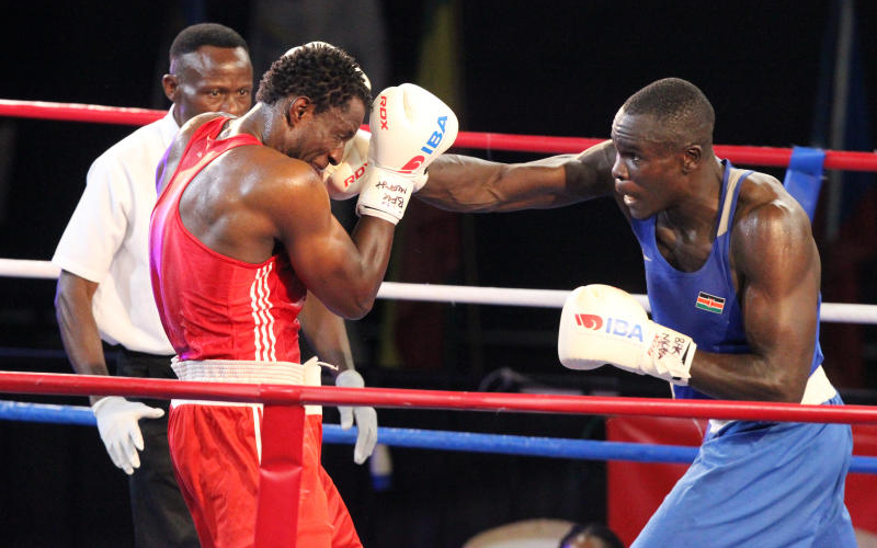 KDF edge Kenya Police to win fourth leg of National Boxing League