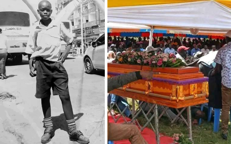 Heartbreaking eulogy reveals bitter last words of Bomet boy killed by father over milk, bread