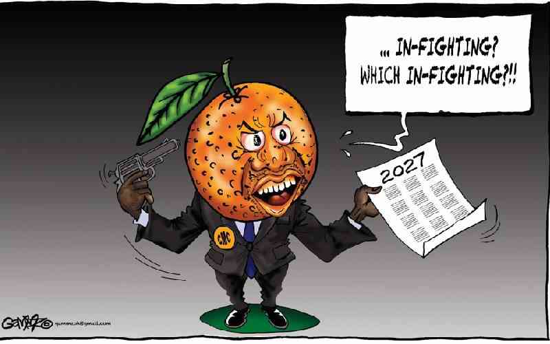 At war with itself...