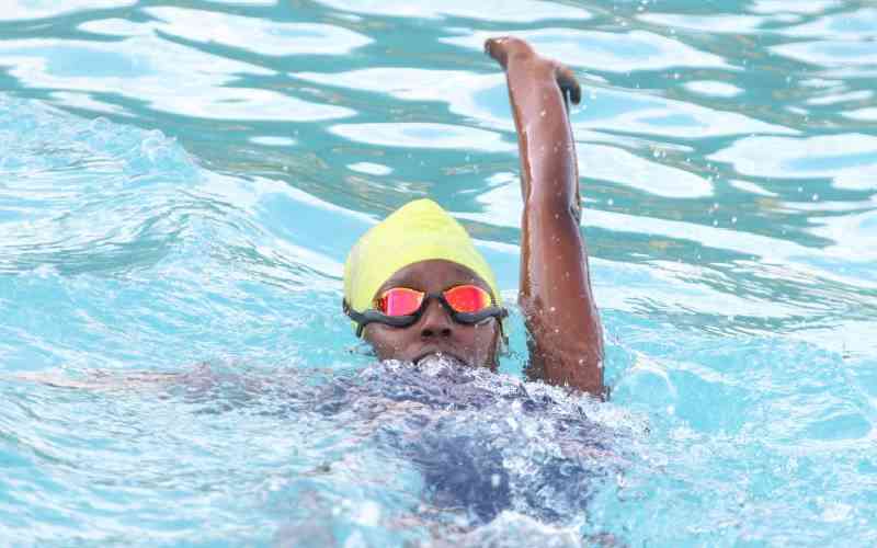 Unrivalled backstroke torpedo Mghoi stars at Interbank Games