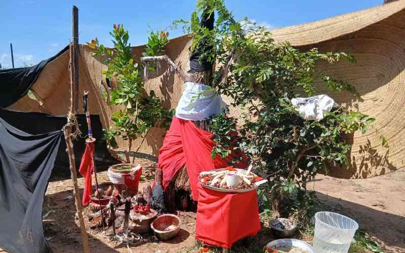Four shrines moved, 42 remain as KPA pushes Dongo Kundu project