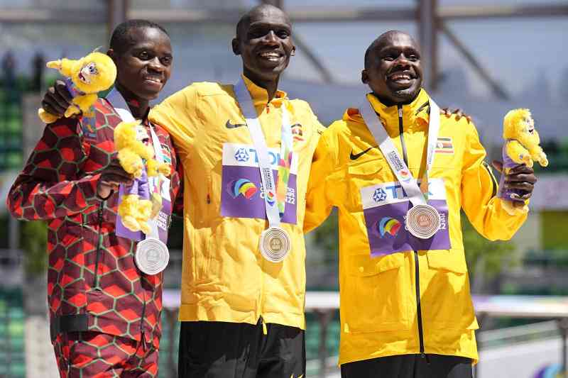 Kenyan men's 10,000m 21-year gold drought at worlds continues