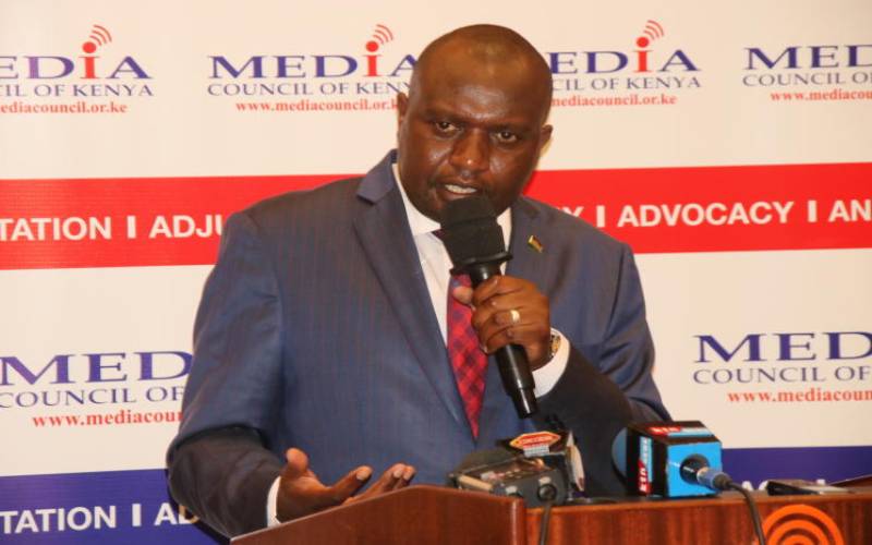MCK absolves CS Mucheru of blame over media committee composition