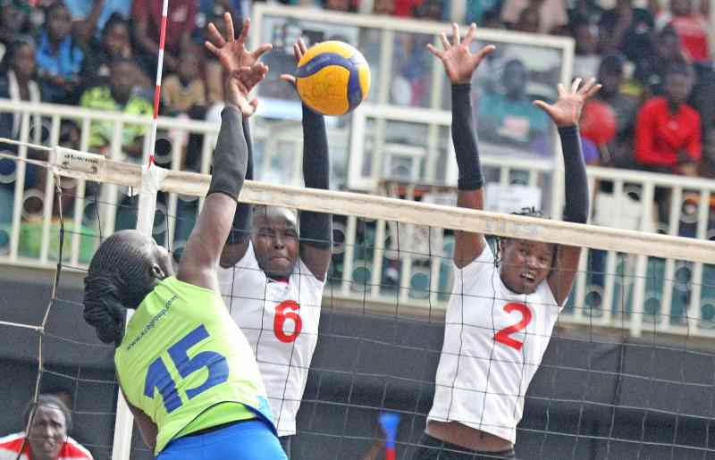 Kenya Prisons put champions KCB behind bars at Nyayo