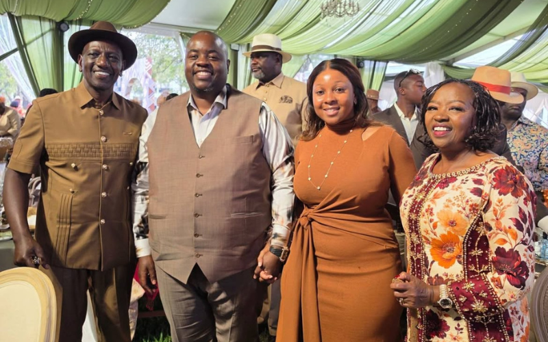 Wicknell Chivayo praises Ruto after gracing Charlene's Kalenjin traditional wedding