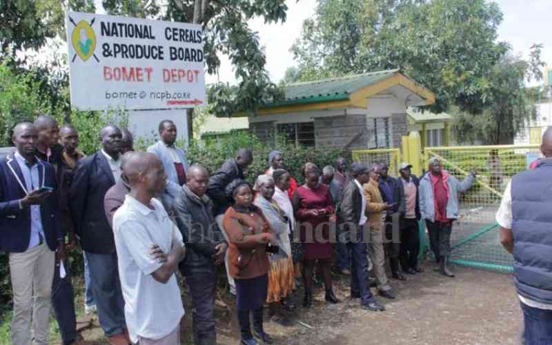 Long queues as farmers flock NCPB depot for fertiliser